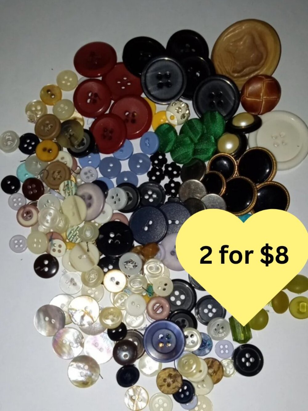 Lot of Vintage Buttons